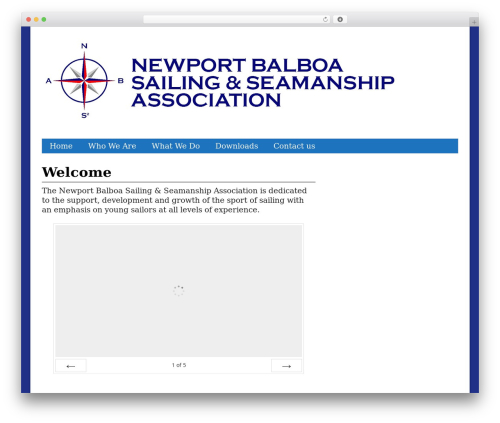 WordPress theme Forward - nbssa.org