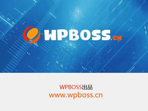 WordPress theme WPBOSS07 by WPBOSS
