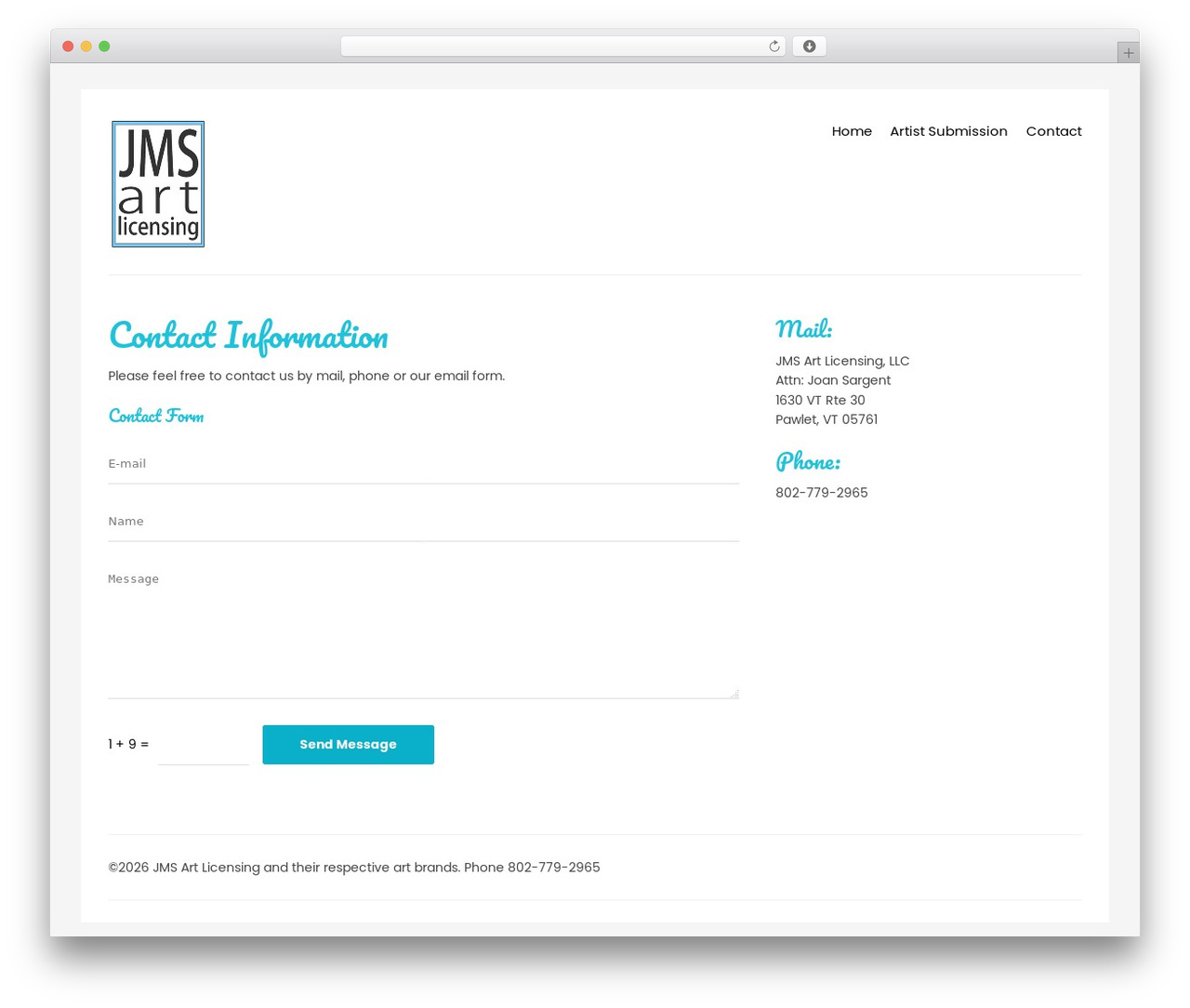 Workality Plus WordPress theme - jmsartlicensing.com