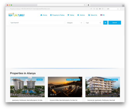 Residence gutenberg WordPress plugin - newlifeturkey.com