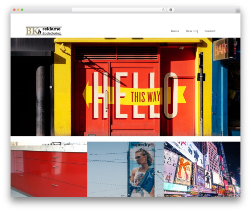 Cordon theme WordPress - bkbreclame.nl
