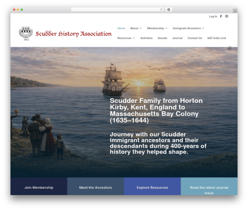 Charitable pro WordPress plugin - scudder.org