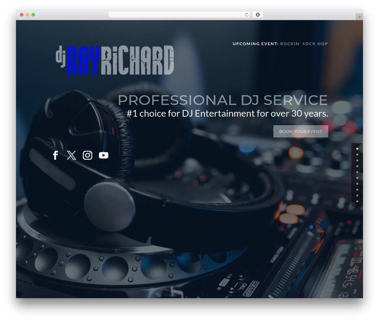 Divi WordPress theme - rayrichard.com