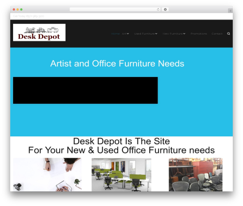 Easyjet WordPress theme - deskdepot.net