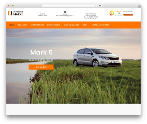 Themesflat WordPress plugin - autobedrijfmark5.nl