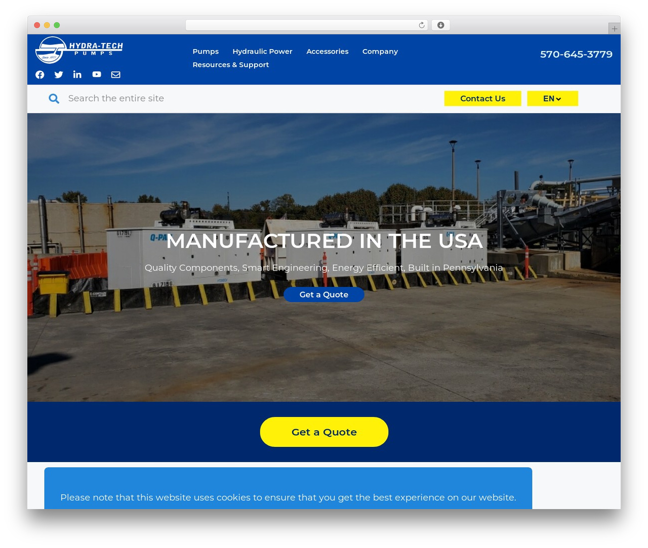 Starterpistol WordPress theme - hydra-tech.com