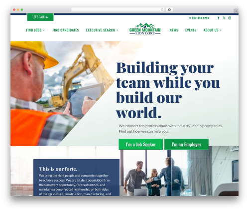 Theme WordPress Divi - greenmountainlioncorp.com