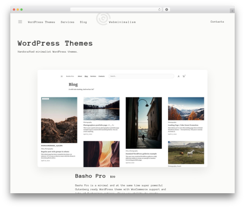 Theme WordPress Eisai Pro - webminimalism.com