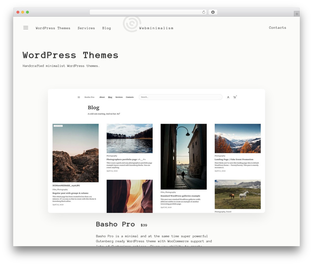 Theme WordPress Eisai Pro - webminimalism.com Theme WordPress Eisai Pro - webminimalism.com