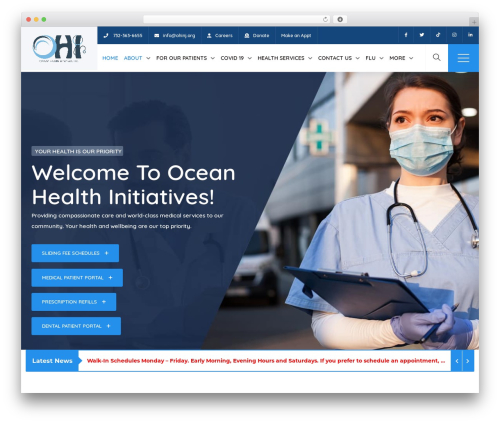 Theme WordPress Medicate - ohinj.org