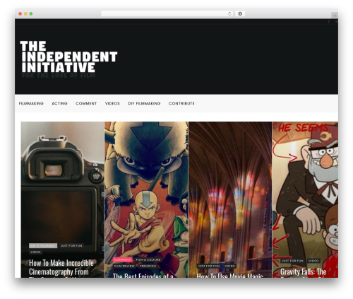 Theme WordPress onfleek - theindependentinitiative.com