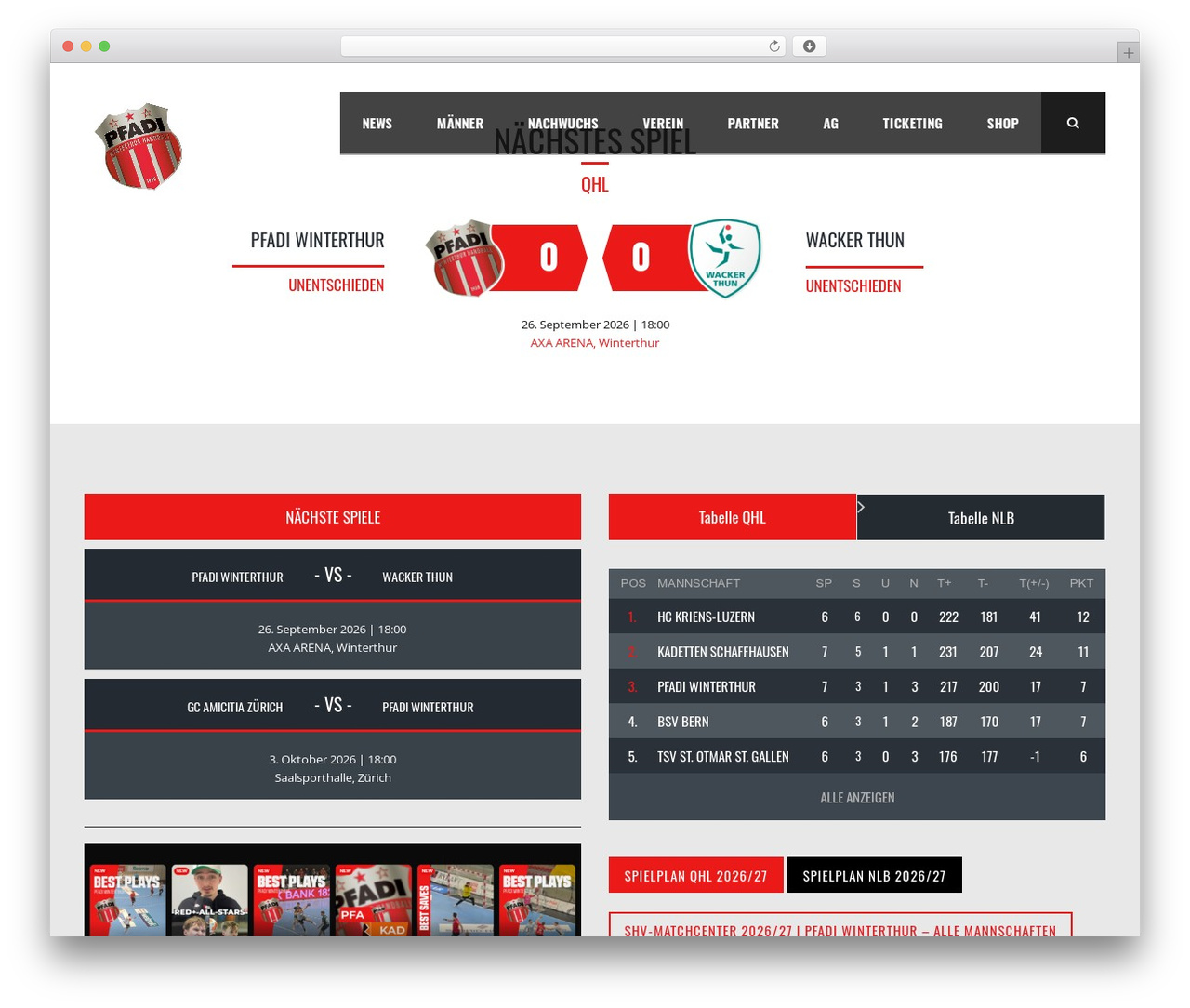 Theme WordPress Splash - pfadi-winterthur.ch