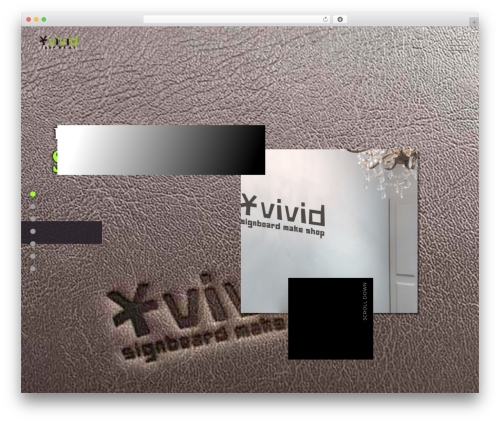 Vivid WordPress theme - sign-vivid.com