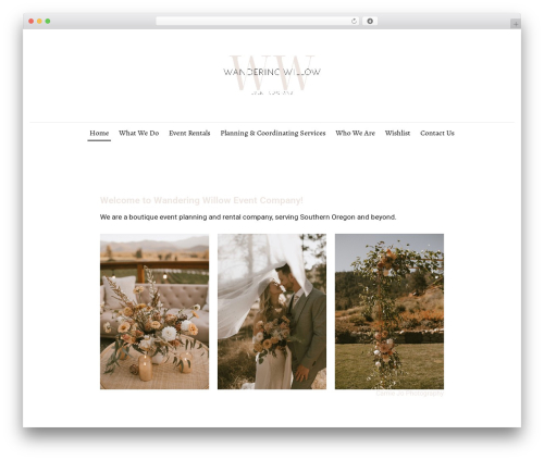 Freyja plugin WordPress plugin - wanderingwillowevents.com