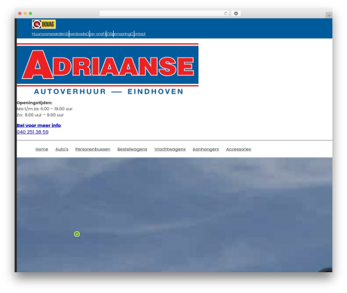 WordPress theme Bricks - adriaanseautoverhuur.nl