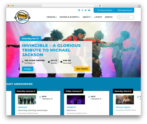 WordPress theme Colonel - mokbpresents.com