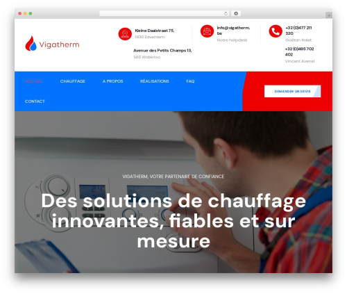 Mascot core cooltech WordPress plugin - vigatherm.be