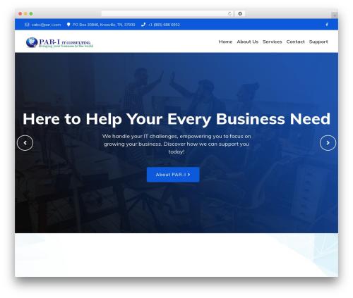 WordPress theme Techno - par-i.com