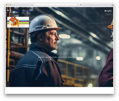 WordPress website theme ConstructionPro Lite - makbuildings.co.uk WordPress website theme ConstructionPro Lite - makbuildings.co.uk