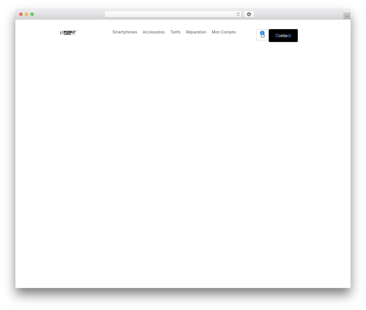 WP theme Hello Elementor - mobilecenter.fr