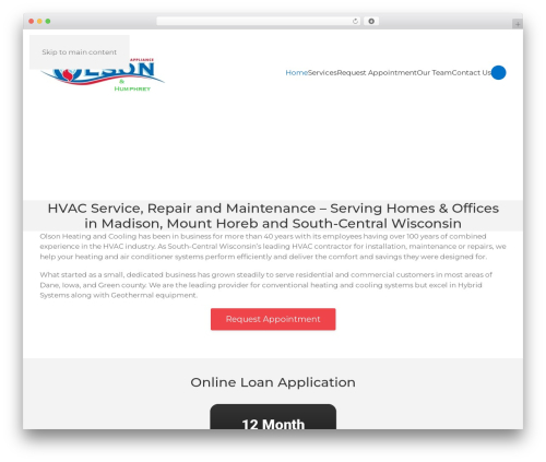 Genesispro WordPress plugin - olsonheating.com