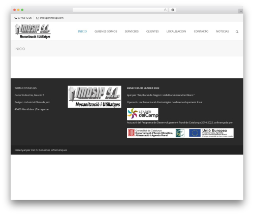 Durus theme WordPress - imosip.com
