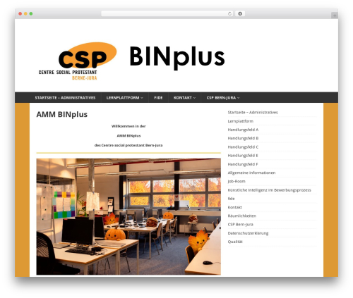 ChatBot  (chatbot) free WordPress plugin - csp-binplus.ch