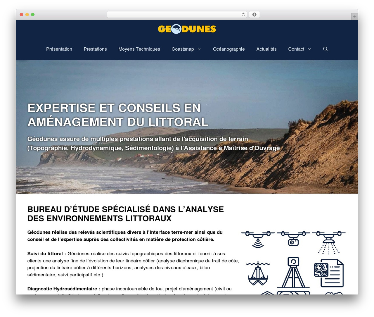 GeoDunes-GeneratePressChild theme WordPress - geodunes.fr