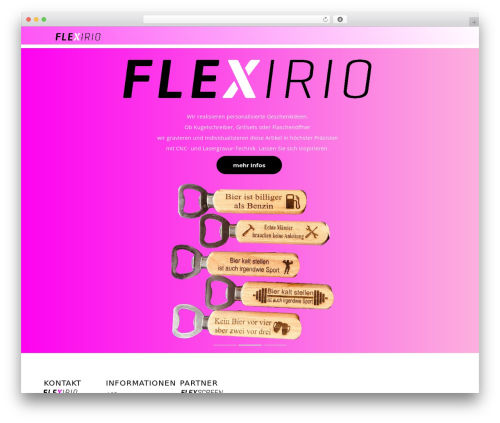 Shopbuilder WordPress plugin - flexirio.ch