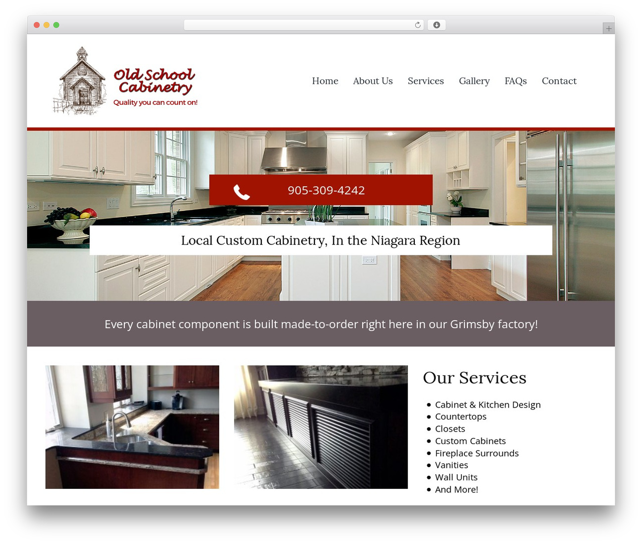 Laurel WordPress website theme - oldschoolcabinetry.ca Laurel WordPress website theme - oldschoolcabinetry.ca