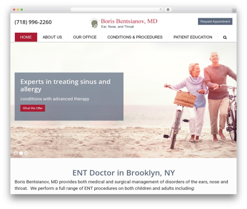 Mypractis WordPress plugin - brooklynentdoc.com