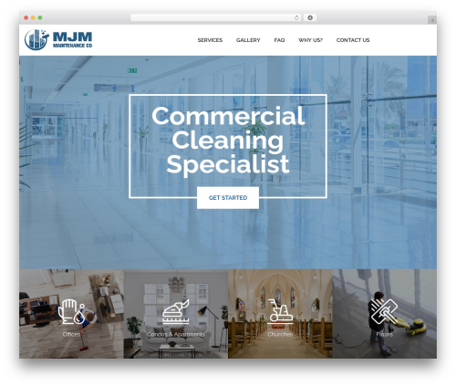 Reach Local WP theme - mjmjanitor.com