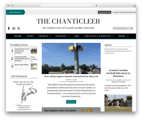 Sno pdf flipbook WordPress plugin - chanticleernews.com
