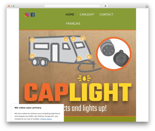 Thème de base theme WordPress - caplightrv.com
