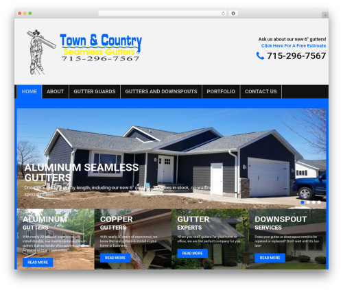 WordPress theme cherry - tncgutters.com