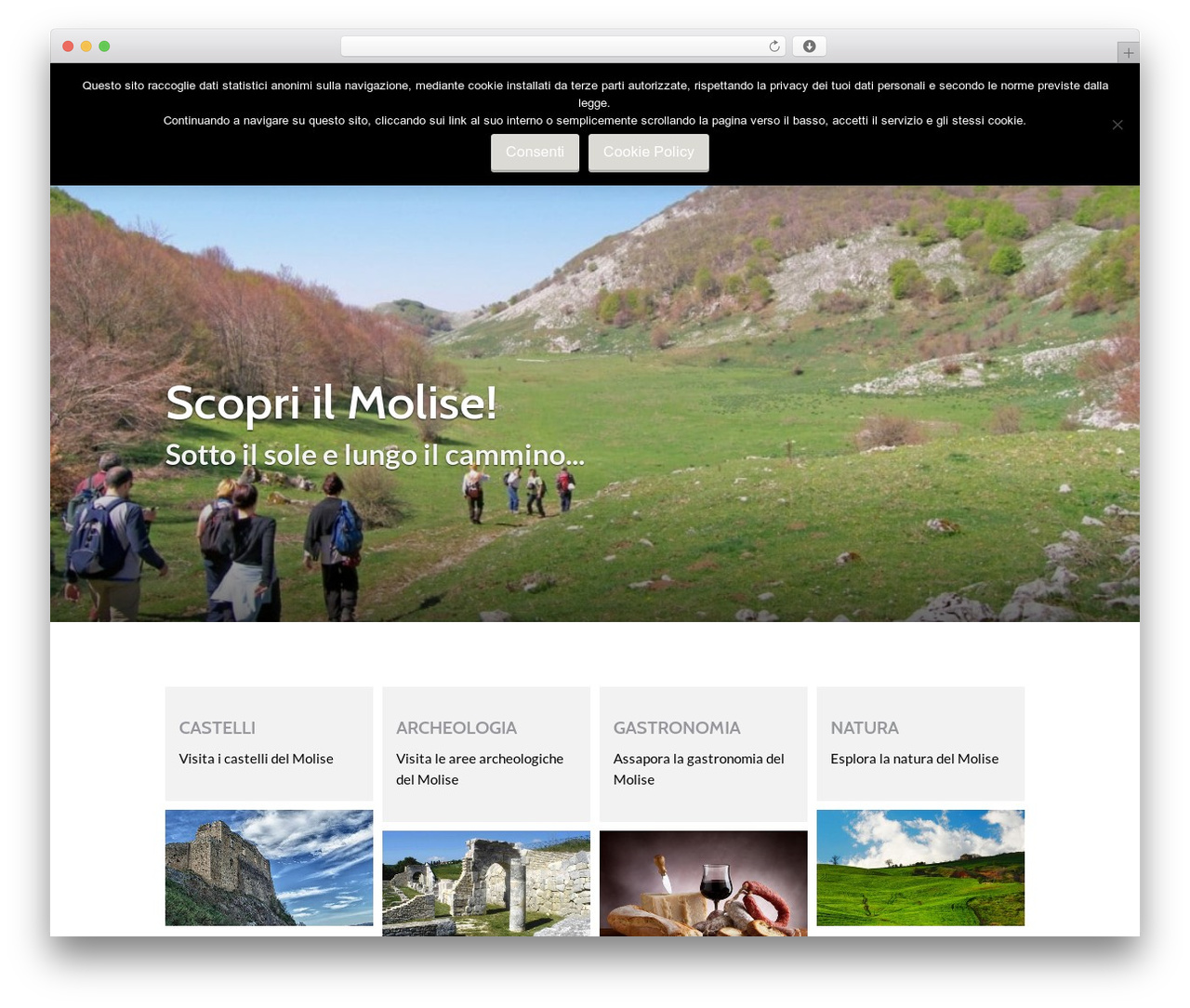 WP theme Go Explore! - viaggiomolise.it