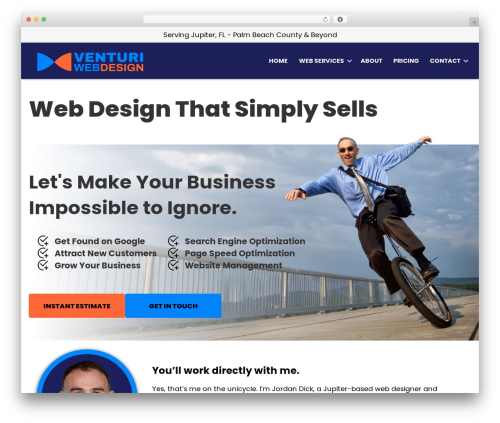 Beaver Builder Theme best WordPress theme - venturi-web-design.com