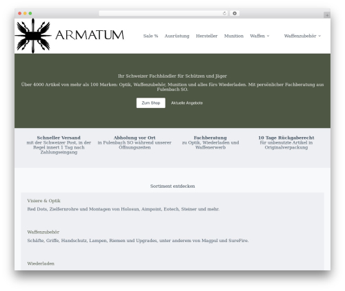 Woocommerce modal fly cart pro WordPress plugin - armatum.ch