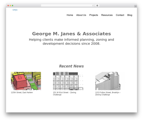 Full screen background WordPress plugin - georgejanes.com
