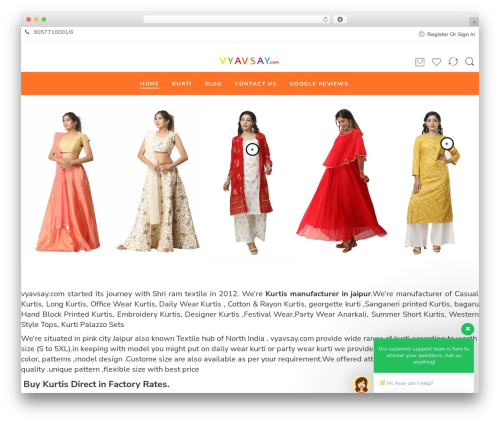 Elessi Theme WordPress theme - vyavsay.com