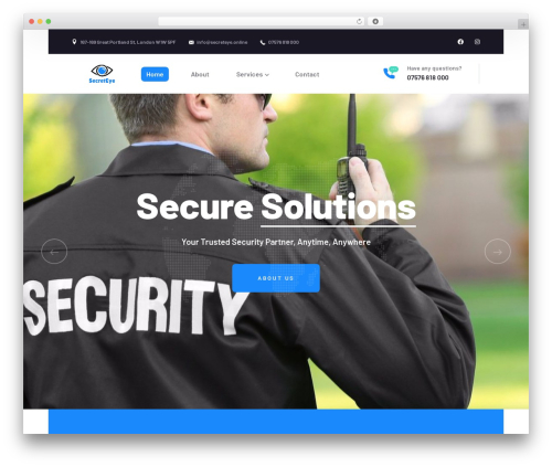 Izeetak WordPress theme - secreteye.online