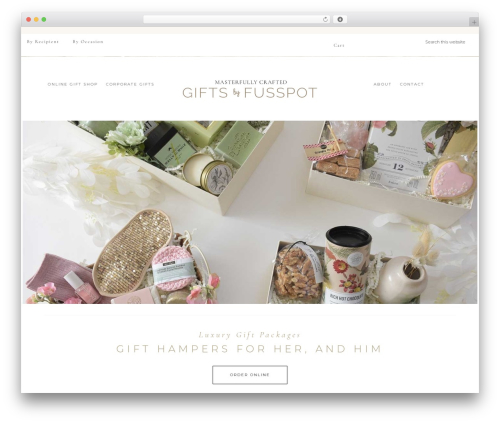 Refined Theme WordPress theme - giftbaskets.co.za