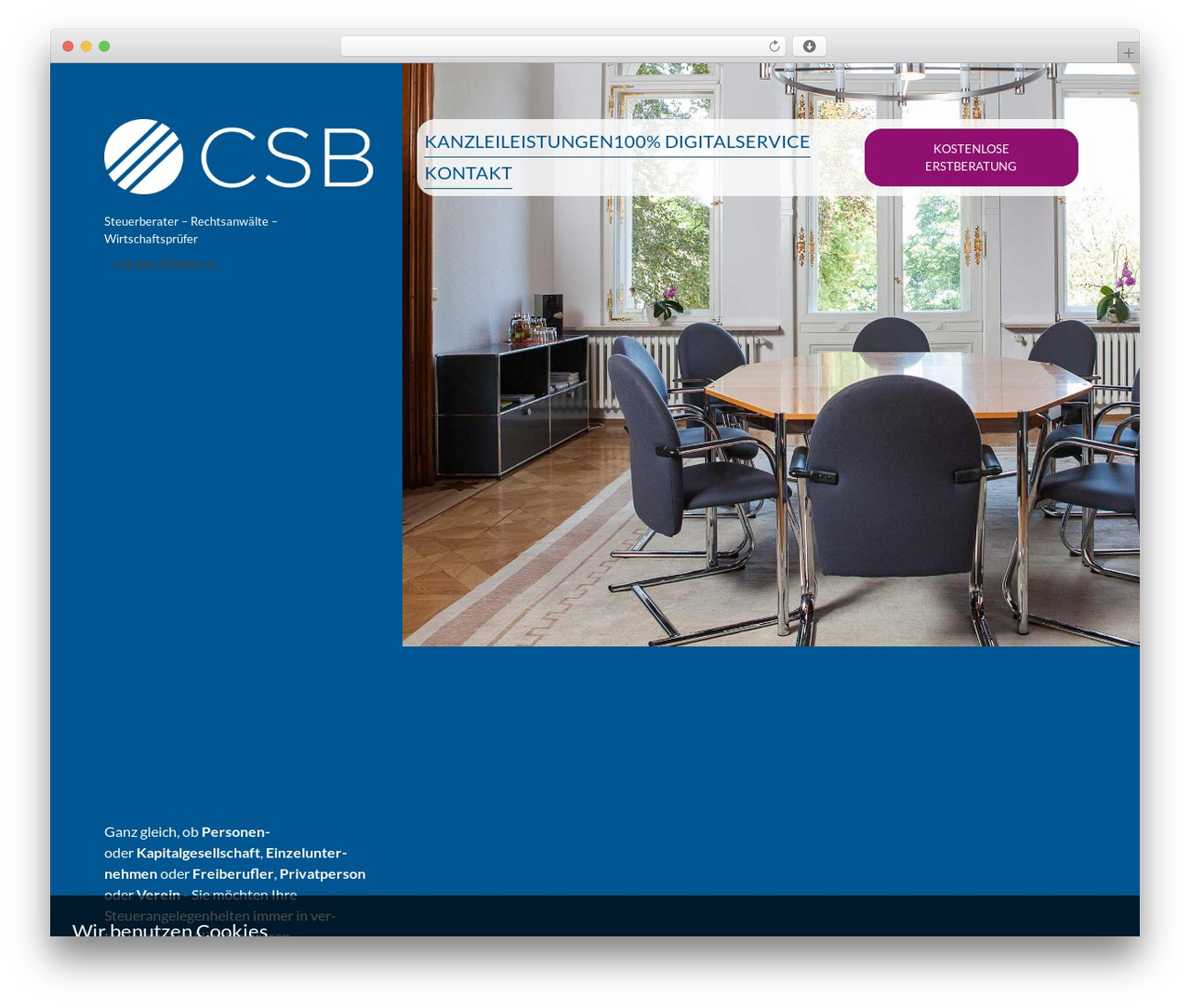 Theme WordPress Hello Elementor - csb-steuerberatung.de