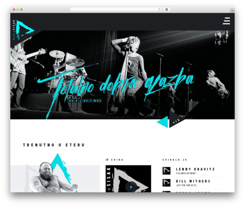Theme WordPress Wordpress EA93 Theme - radiosisak.hr
