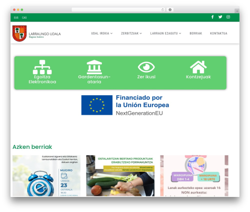 Protección de Datos RGPD (click-datos-lopd) free WordPress plugin - larraun.eus