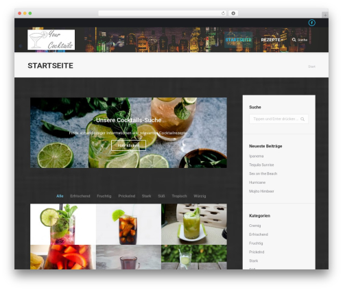 Wp ultimate recipe premium WordPress plugin - your-cocktails.com