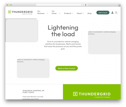 WordPress theme Thundergrid Theme - thundergrid.net