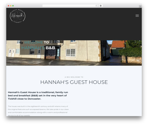 WordPress theme Vemlo - hannahsguesthouse.com