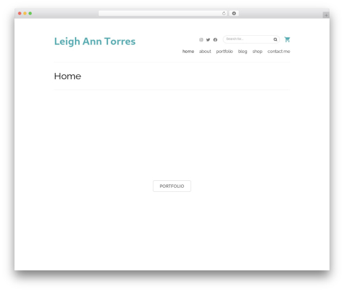 Workality Plus theme WordPress - leighanntorres.com