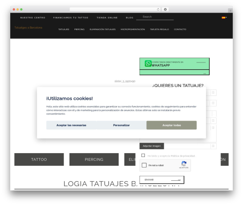 Aaika WordPress theme - logiabarcelona.com